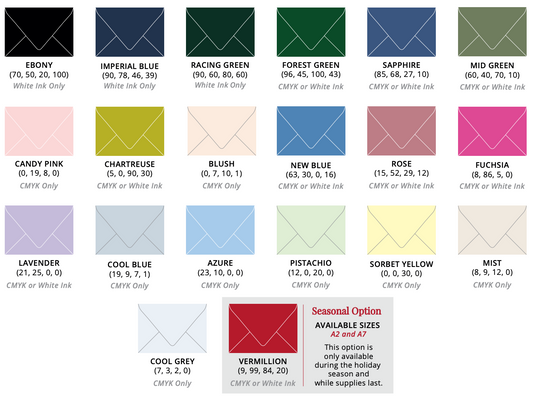 +add on+ envelopes