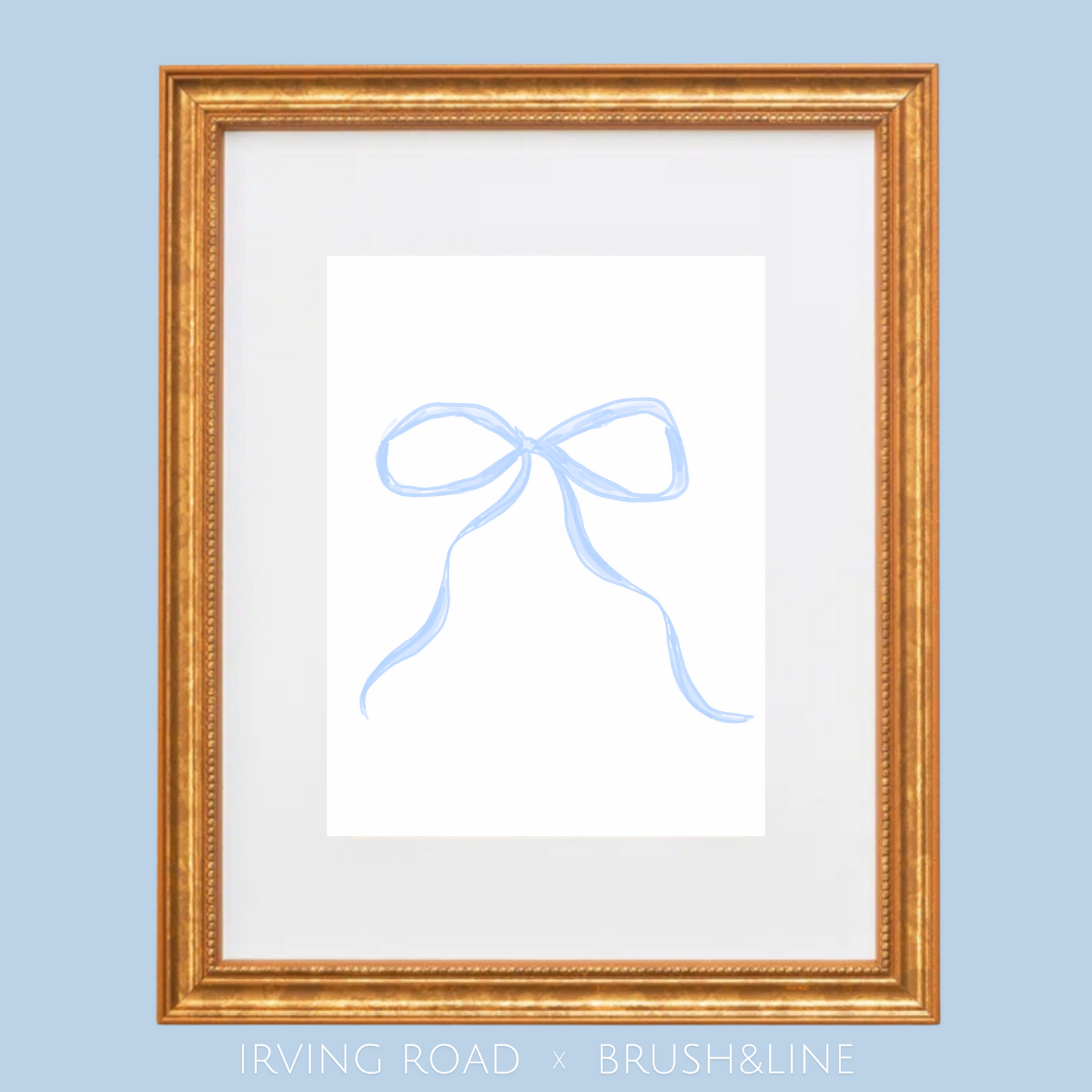 bow art print