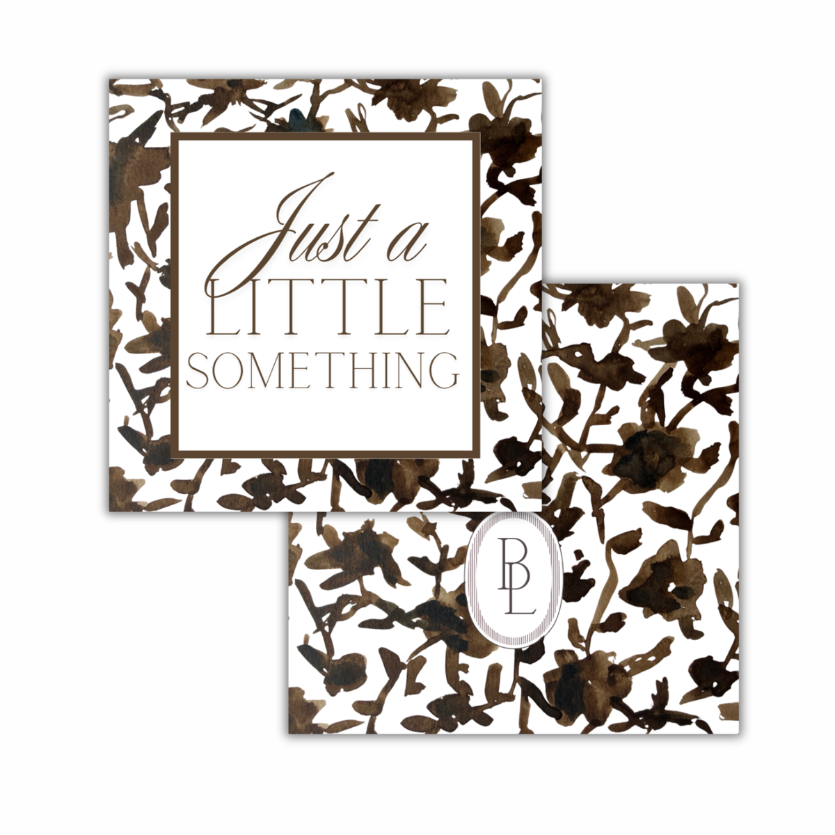 brown variety gift tags (set of 12)