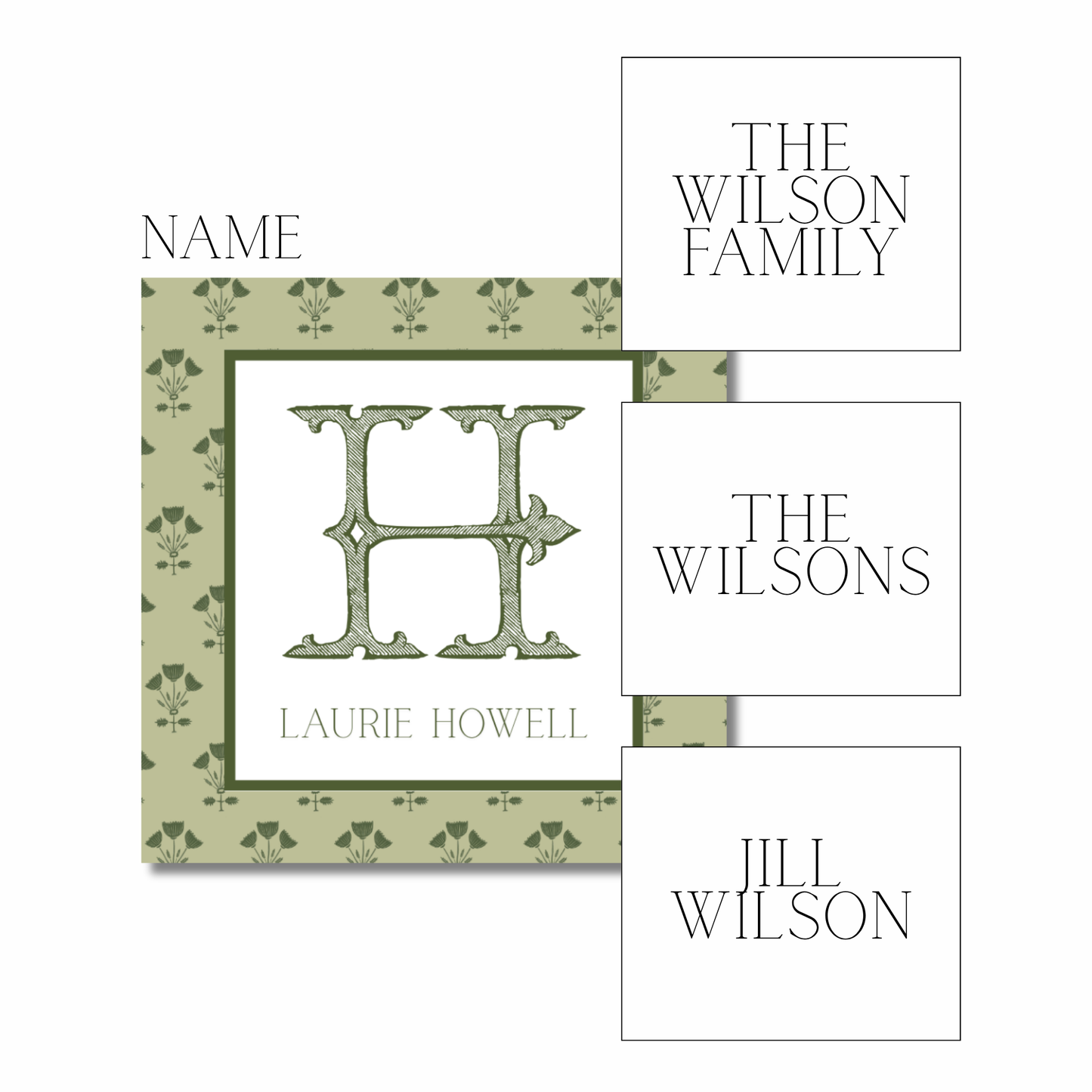 jenn gift tags (green)