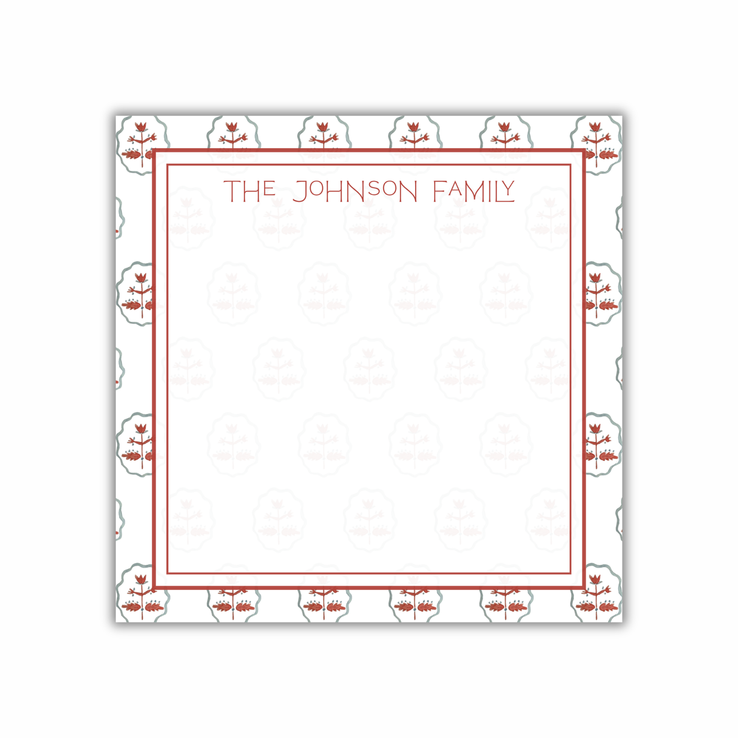 sophie 8x8" notepad