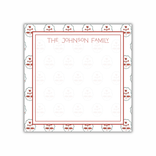 sophie 8x8" notepad