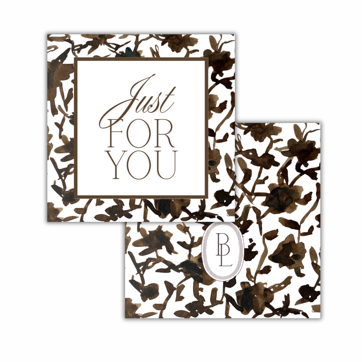 brown variety gift tags (set of 12)
