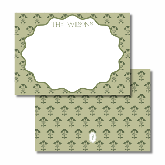 jenn notecards (green)