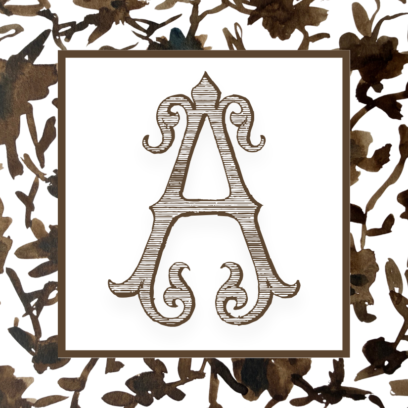 brown margot gift tags (set of 12)