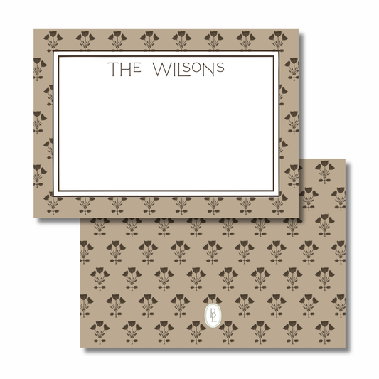 jenn notecards (brown)