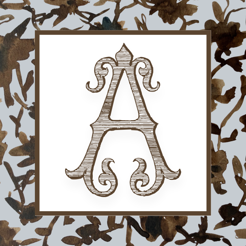 brown margot gift tags (set of 12)