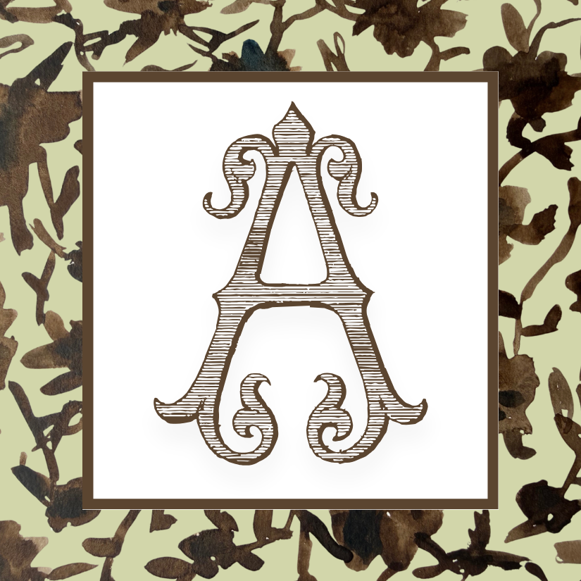 brown margot gift tags (set of 12)