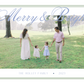 1:1 fully custom designed holiday card