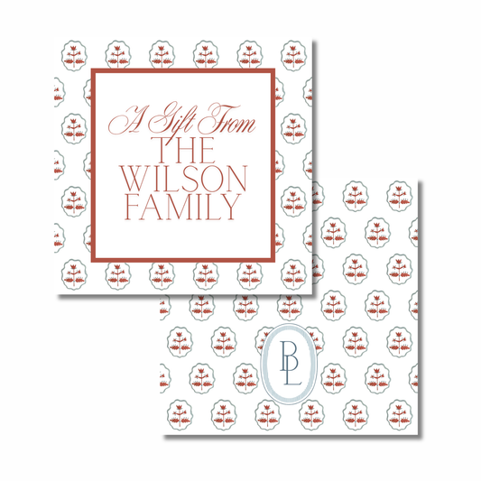sophie medallion gift tags