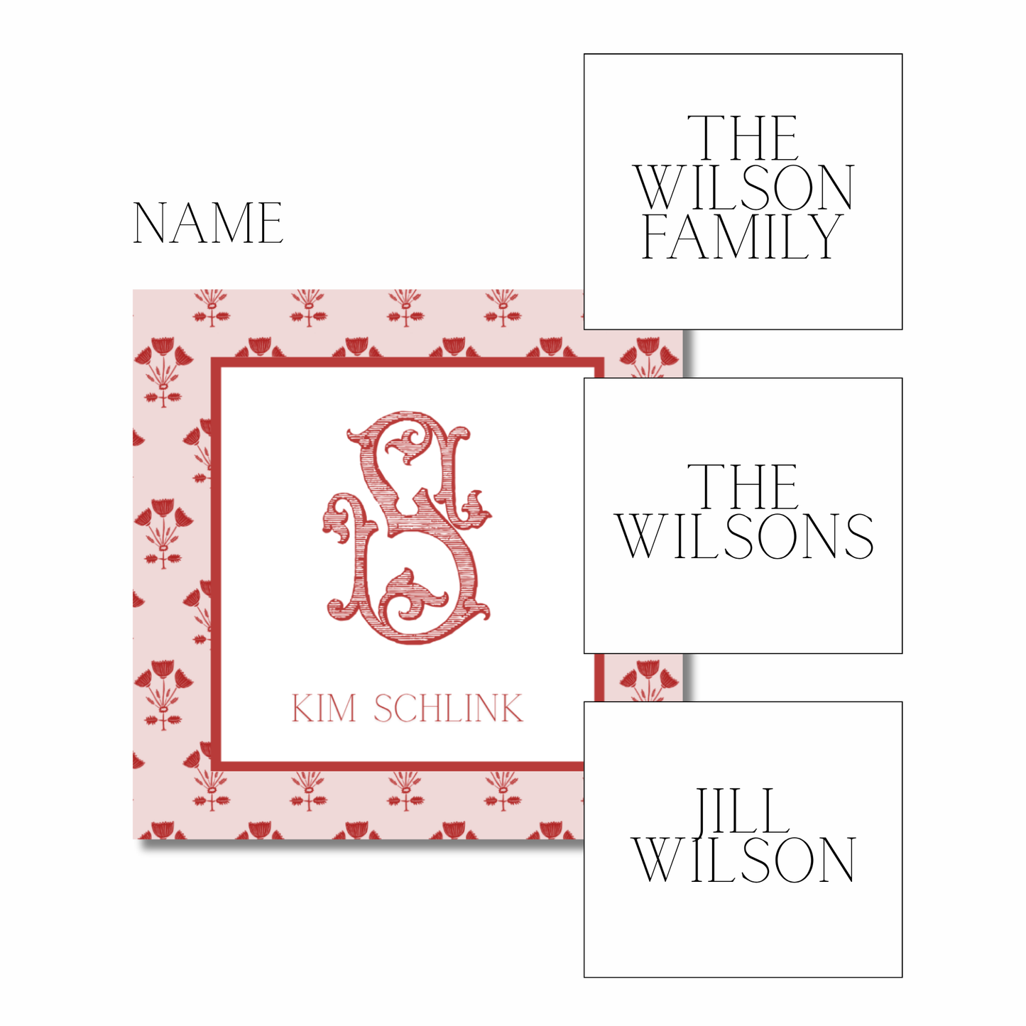 jenn gift tags (pink)