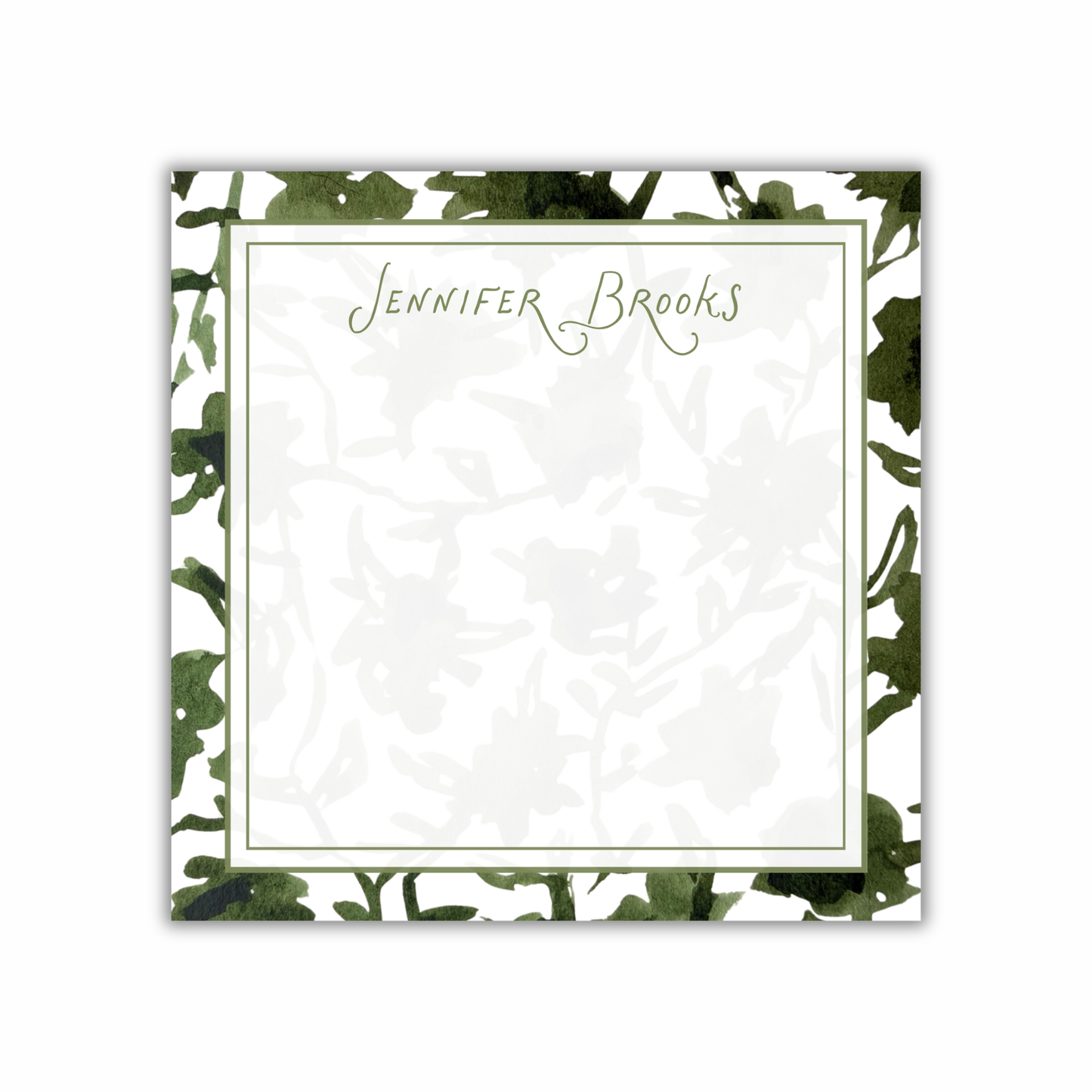 margot 8x8" notepad (green)