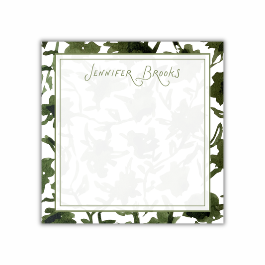 margot 8x8" notepad (green)