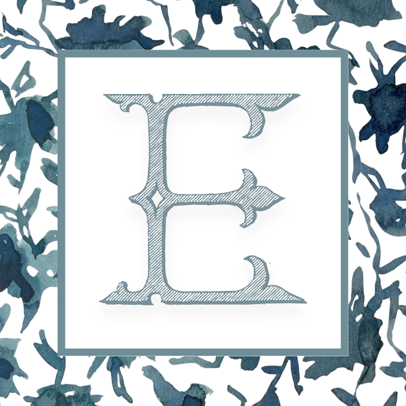 blue margot gift tags (set of 12)