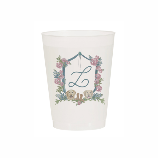 custom crest personalized cups